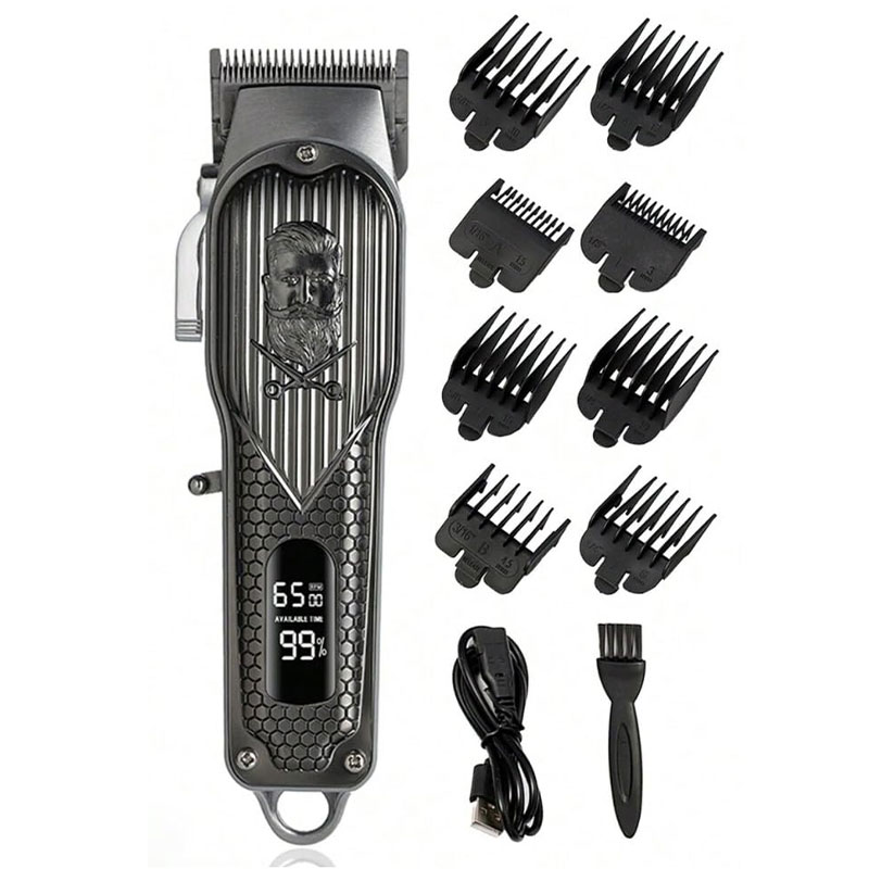 Tondeuse à Cheveux PRO Rechargeable DALING DL-1753 - Silver