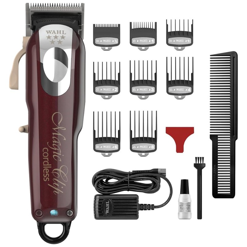 Tondeuse Cheveux WAHL Magic Clip-Cordless 043917005249 - Bordeau
