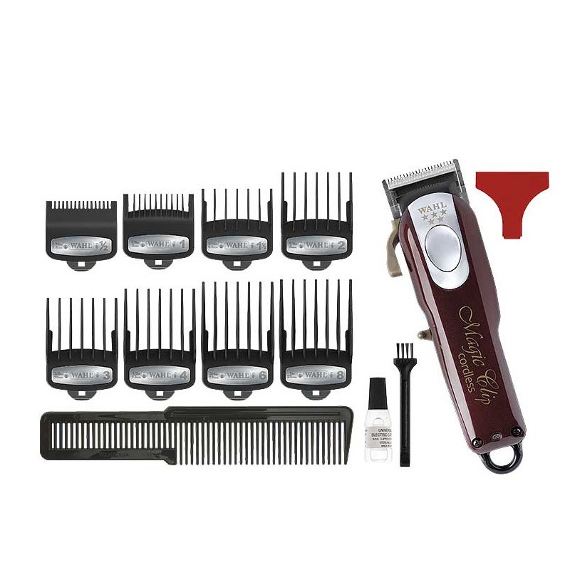 Tondeuse Cheveux WAHL MAGIC CLIP-CORDLESS - Bordeau - Image 2