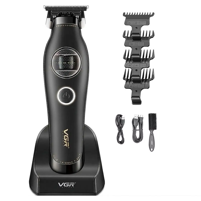 Tondeuse Professionnel Rechargeable VGR V-880T - Noir