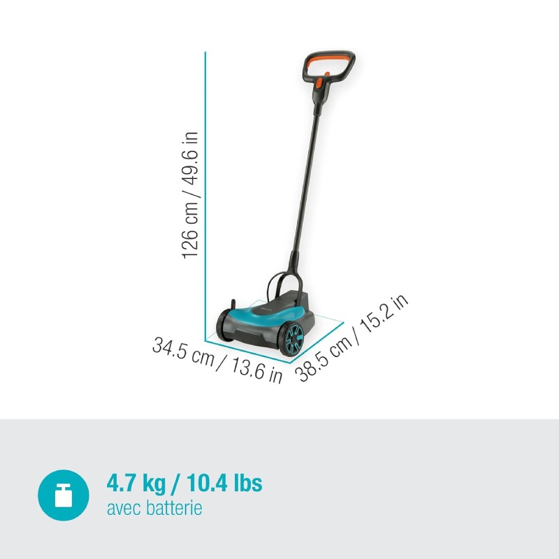 Tondeuse HandyMower GARDENA 22/18V P4A Avec Batterie  - Image 4