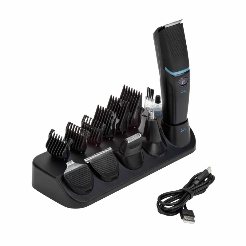 Tondeuse Multi-Usages Rechargeable JATA JBCP3538 5 En 1 - Noir