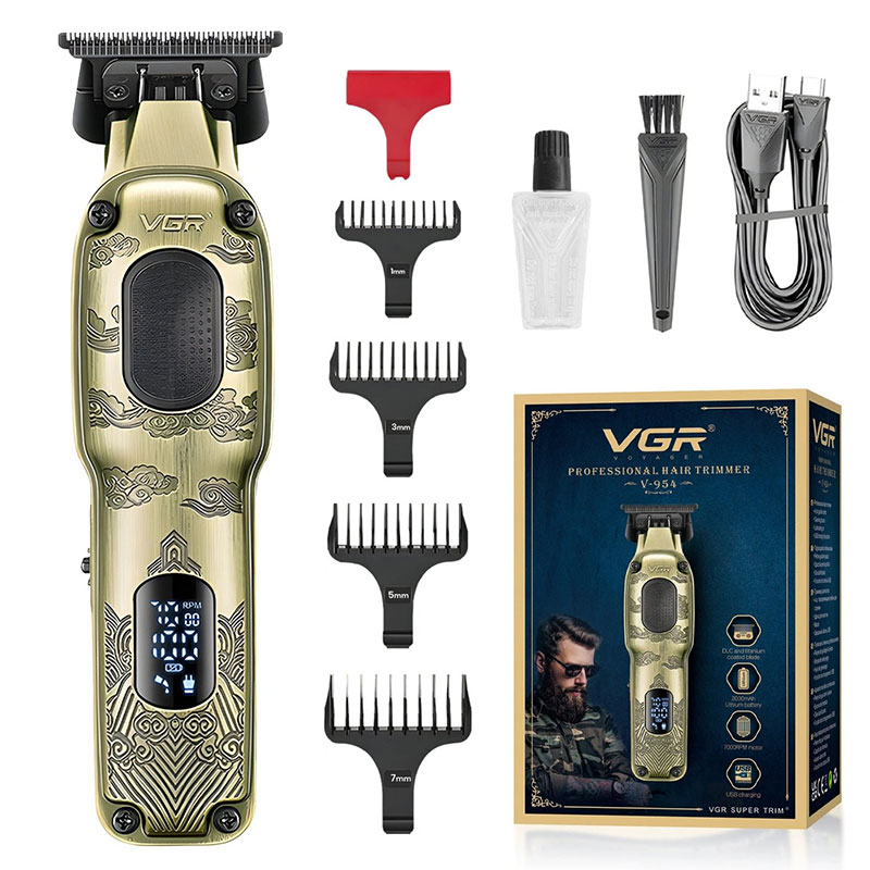Tondeuse Professionnel Rechargeable VGR V-954 - Gold