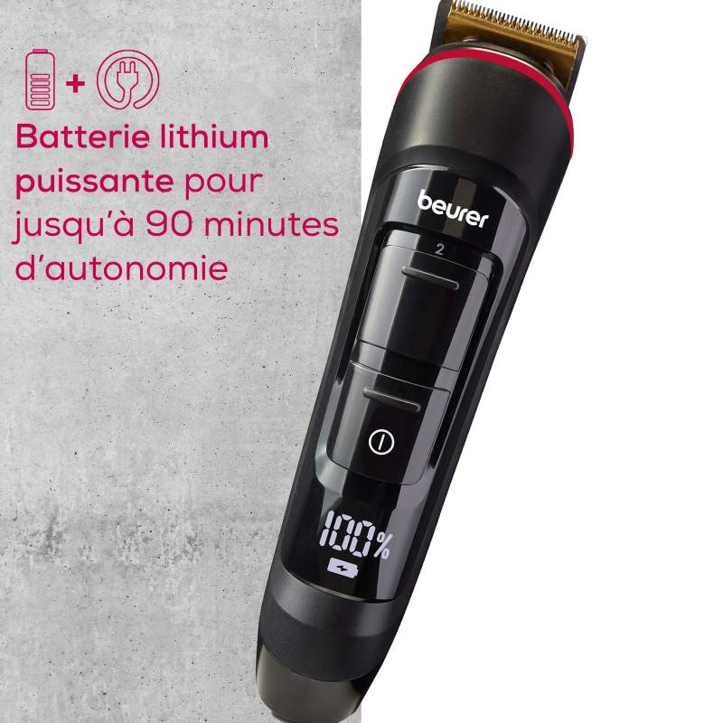 Tondeuse A Barbe Rechargeable BEURER MN4X - Noir - Image 5