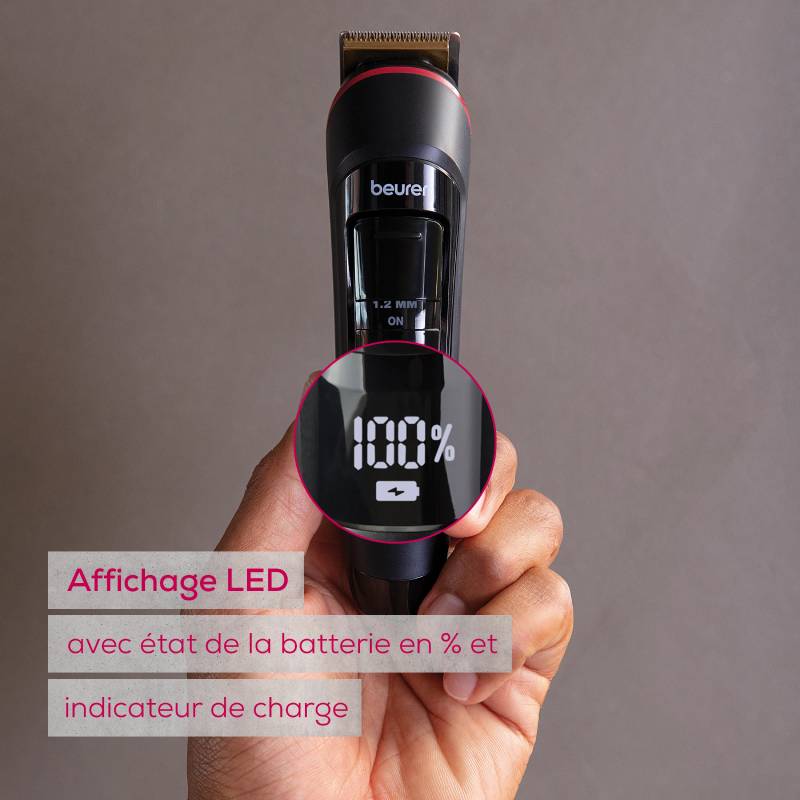 Tondeuse A Barbe Rechargeable BEURER MN4X - Noir - Image 4