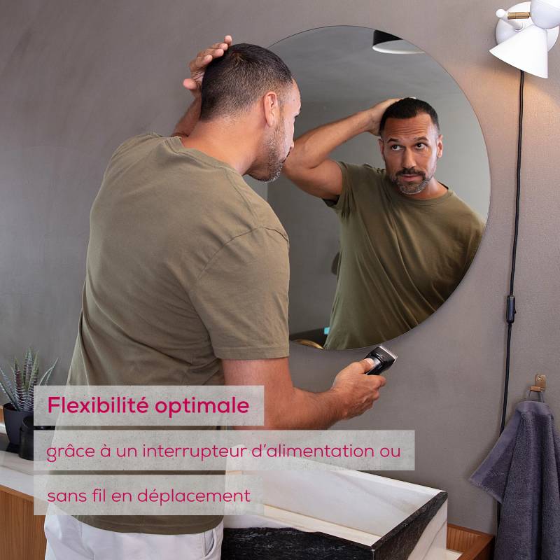 Tondeuse A Cheveux Rechargeable BEURER MN5X - Noir - Image 4