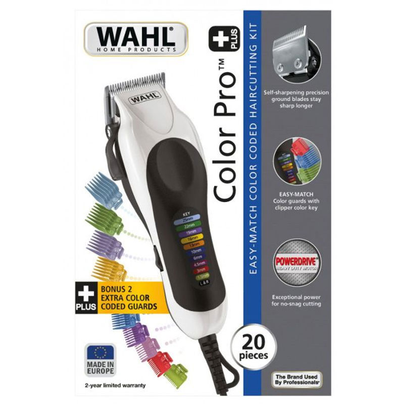 Tondeuse à Cheveux WAHL Color Pro Plus - Blanc - Image 3