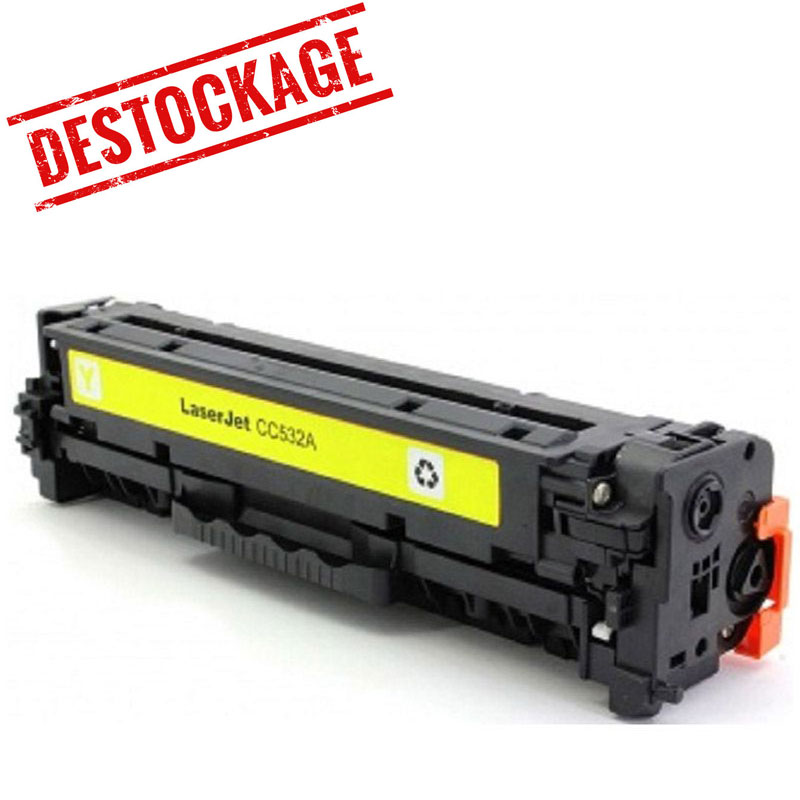 Toner Adaptable Compatible HP CC532A-CE412X- CF382X - Jaune