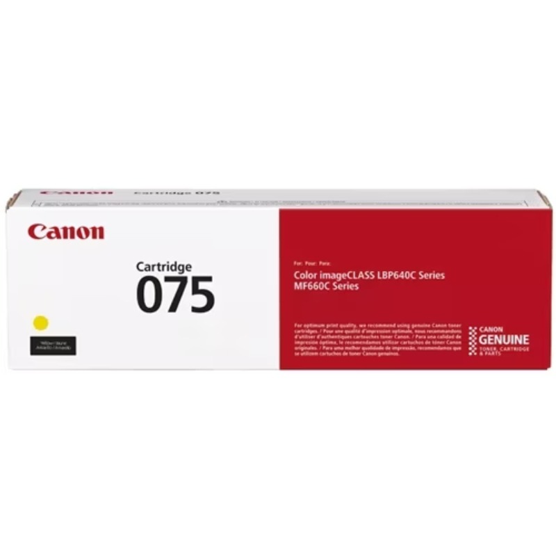 Toner CANON 075 Jaune