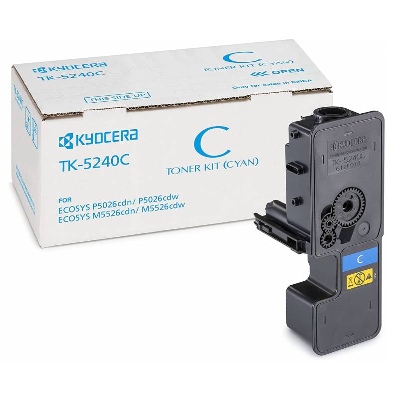 Toner d'origine KYOCERA TK-5240C - CYAN  - Image 2