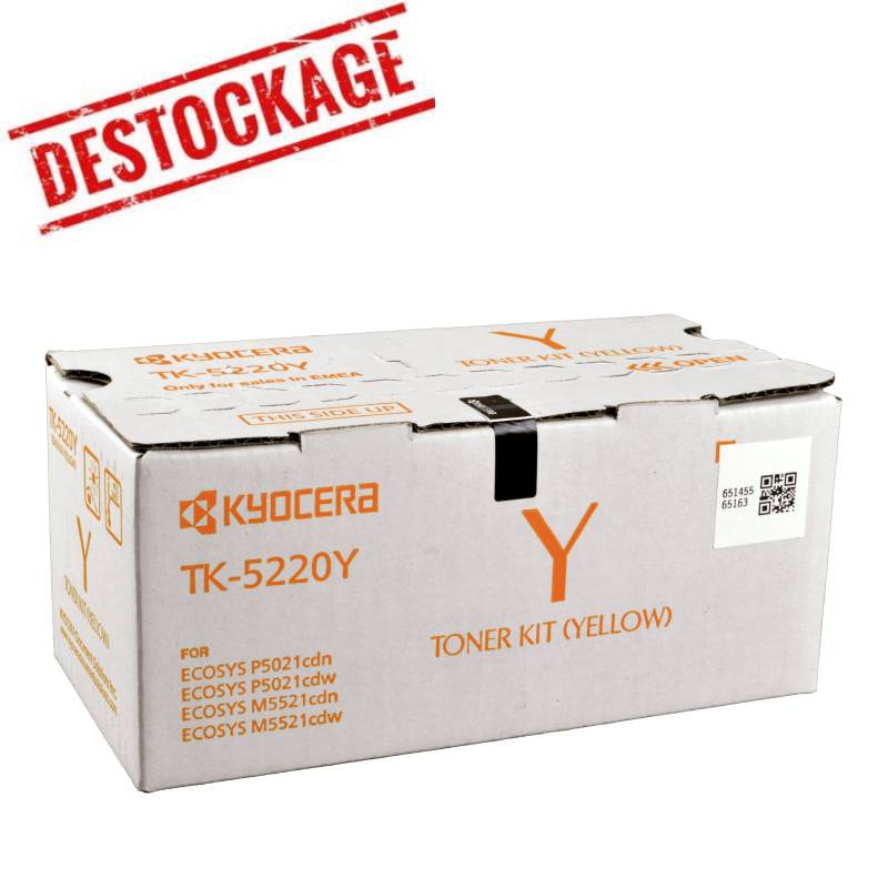 Toner Original KYOCERA TK 5220Y - Jaune