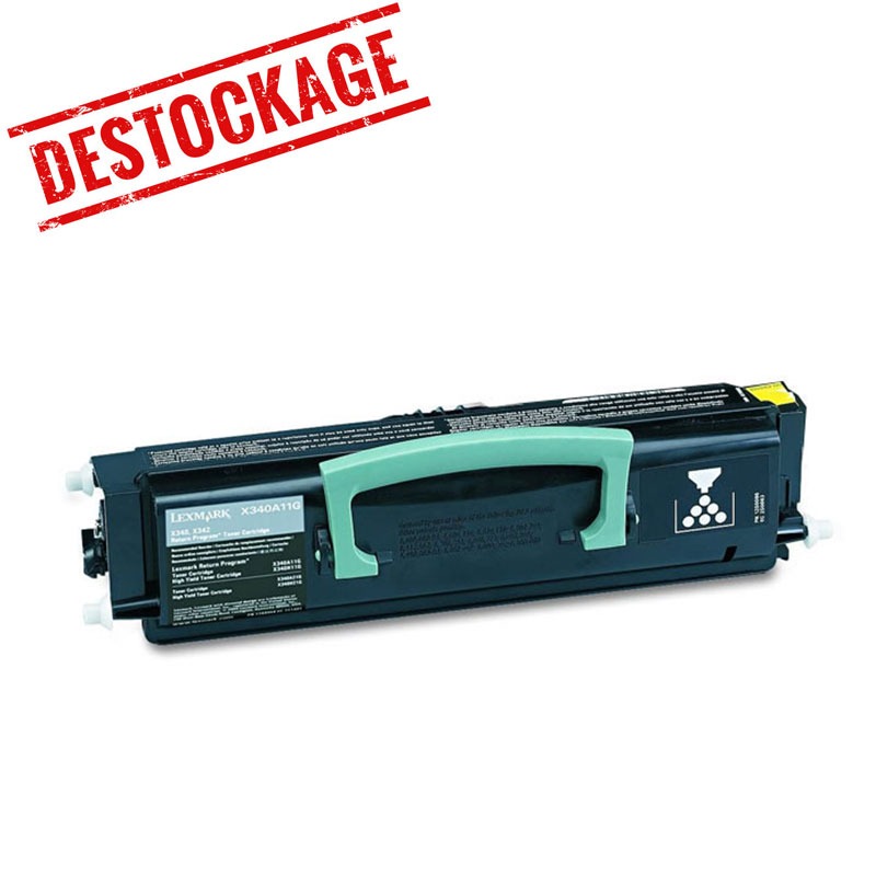 Toner Laser Adaptable Compatible LEXMARK - Noir