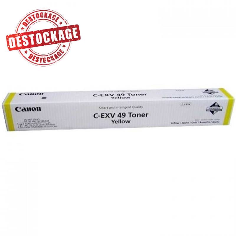 Toner D'origine CANON C-EXV 49 Jaune, Photo boutique MyTek chez MyTek