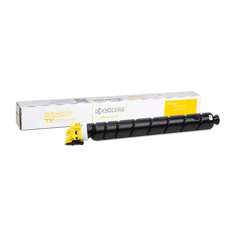 PrintAbout TK-8365Y Cartouche de toner Compatible Jaune, Photo boutique MyTek chez MyTek