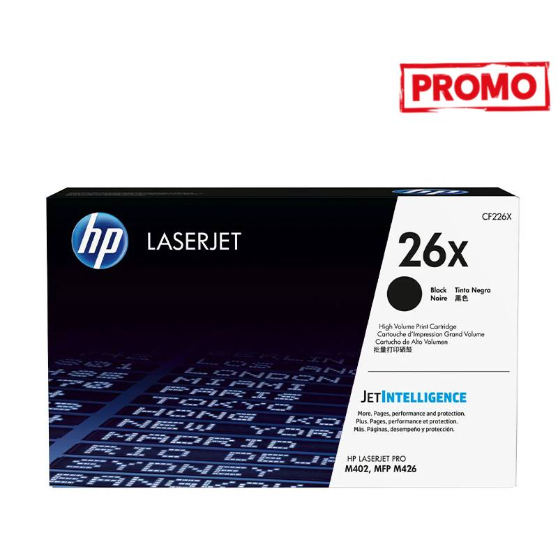 HP 26X toner LaserJet noir grande capacité authentique (CF226X), Photo boutique MyTek chez MyTek