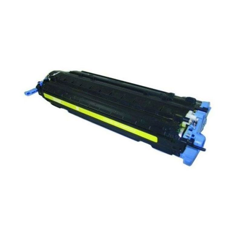 Toner LaserJet Adaptable Compatible HP 124A - Jaune (Q6002AA)