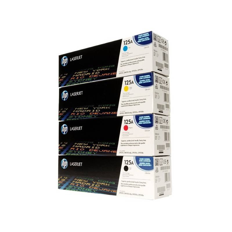 Toner LaserJet d'origine HP 125A - Noir (CB540A) - Image 6