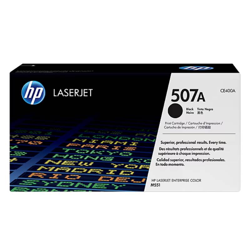 Cartouche de toner HP 507A LaserJet Originale - Noir