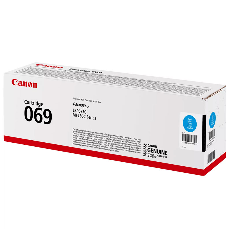 Toner original CANON CRG 069 C - Cyan (5093C002AA) - Image 3
