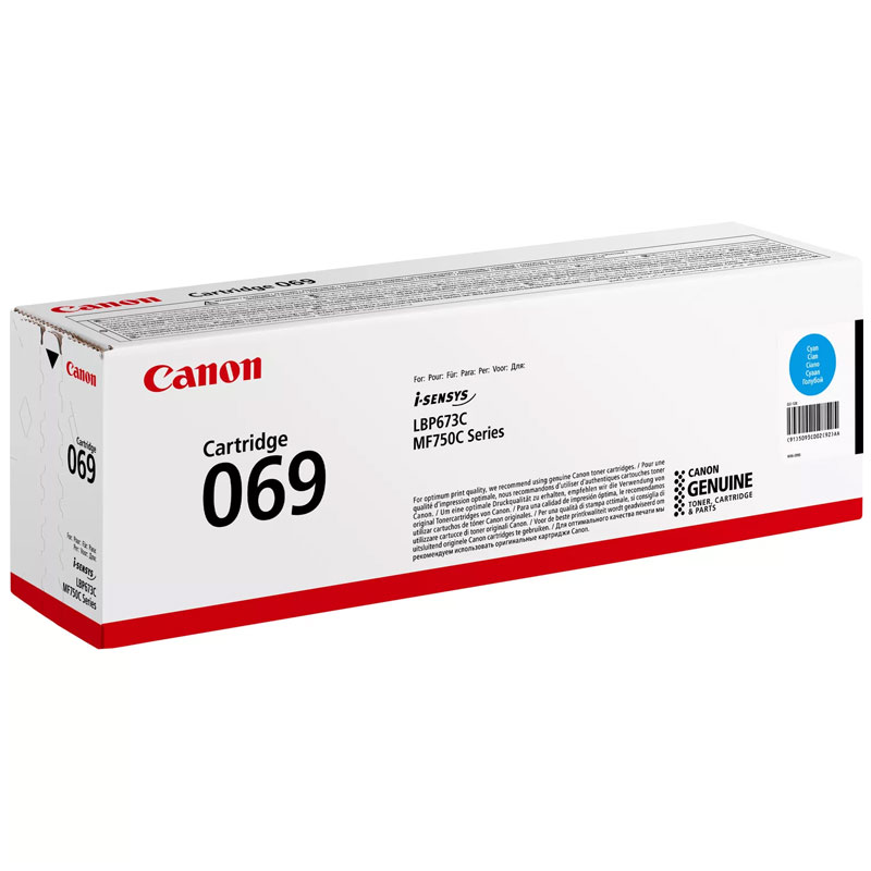 Toner original CANON CRG 069 C - Cyan (5093C002AA) - Image 2