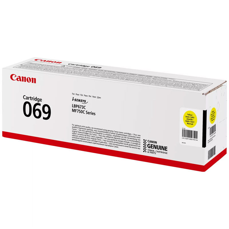 Toner original CANON CRG 069 Y - jaune(5091C002AA) - Image 4