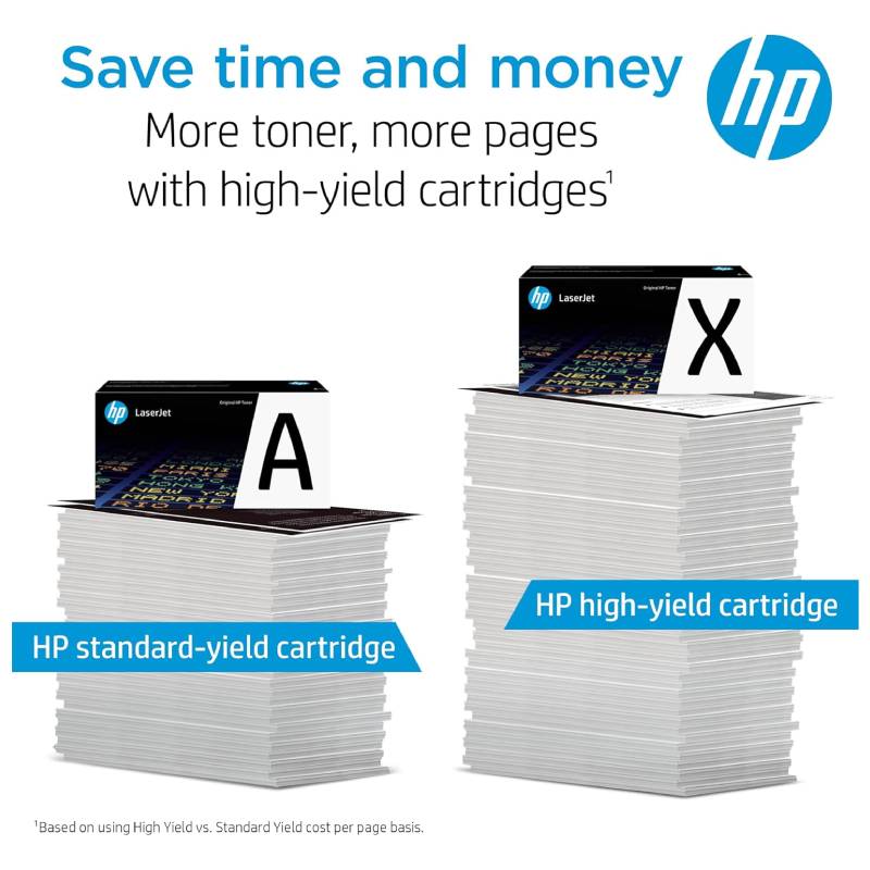 Toner Original LaserJet Authentique HP 212A - Jaune - Image 5