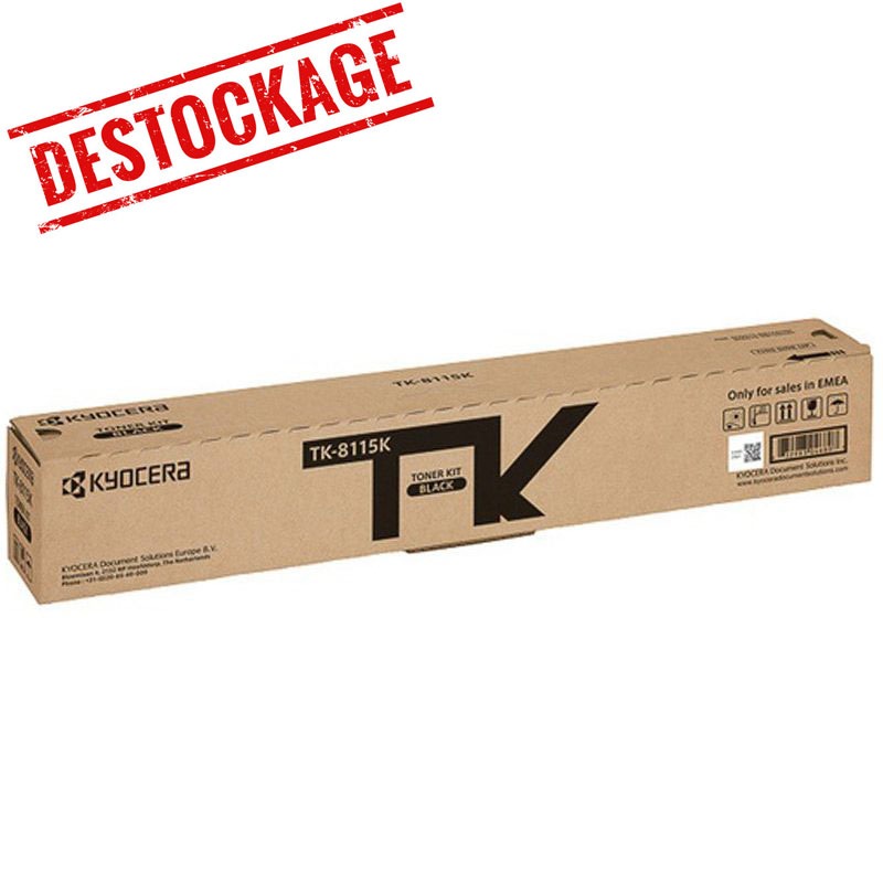 KYOCERA TK-8115K Cartouche de tonerOriginal Noir, Photo boutique MyTek chez MyTek