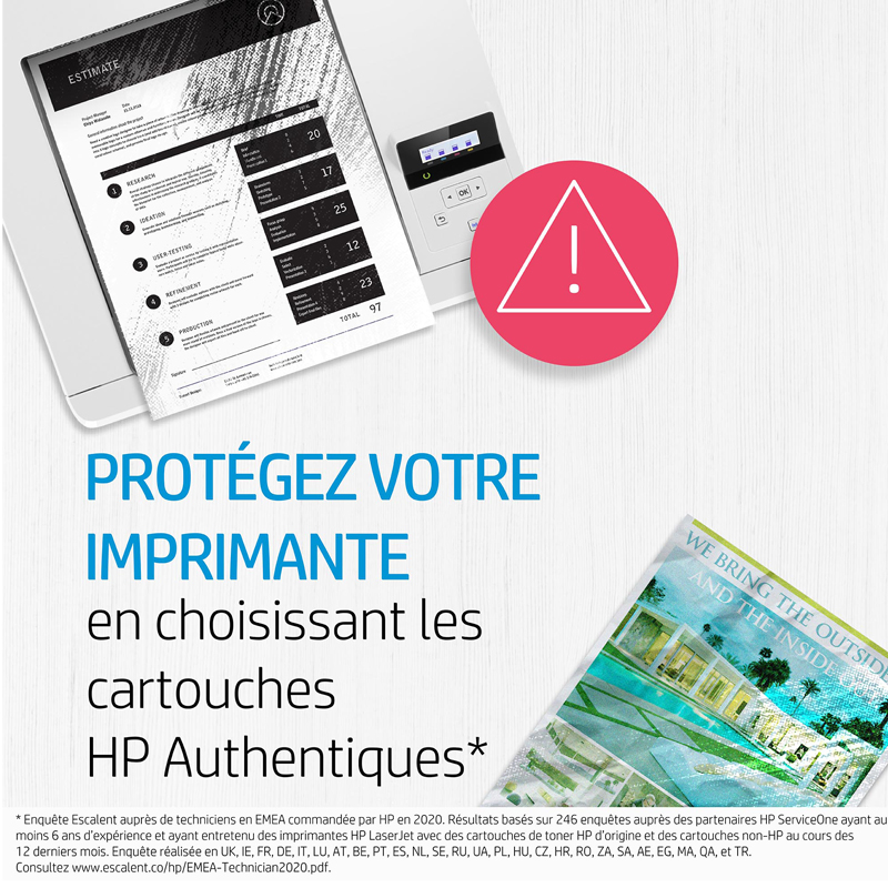 Pack de 2 Toners Original LaserJet HP 85A Noir (CE285AF) - Image 4
