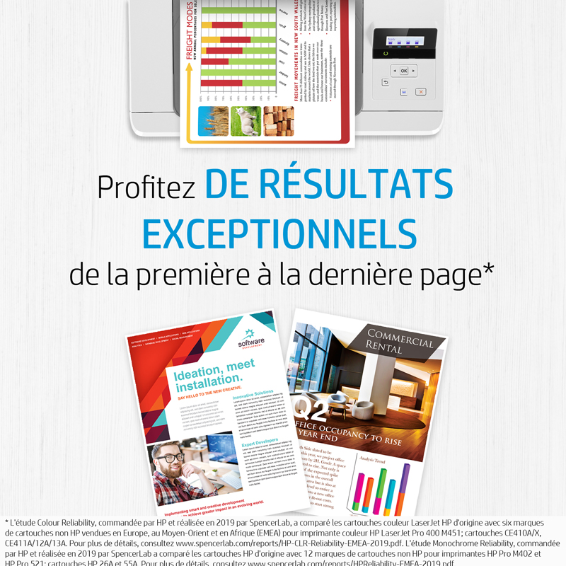 Pack de 2 Toners Original LaserJet HP 85A Noir (CE285AF) - Image 5