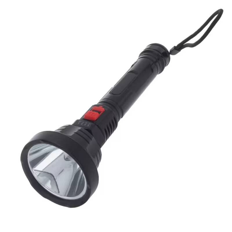 Torche de Poche LED FOREVER 1800 mAh - Noir