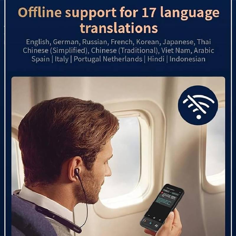Traducteur Portable Instantanée Z16 avec Intelligence Artificielle - Image 5