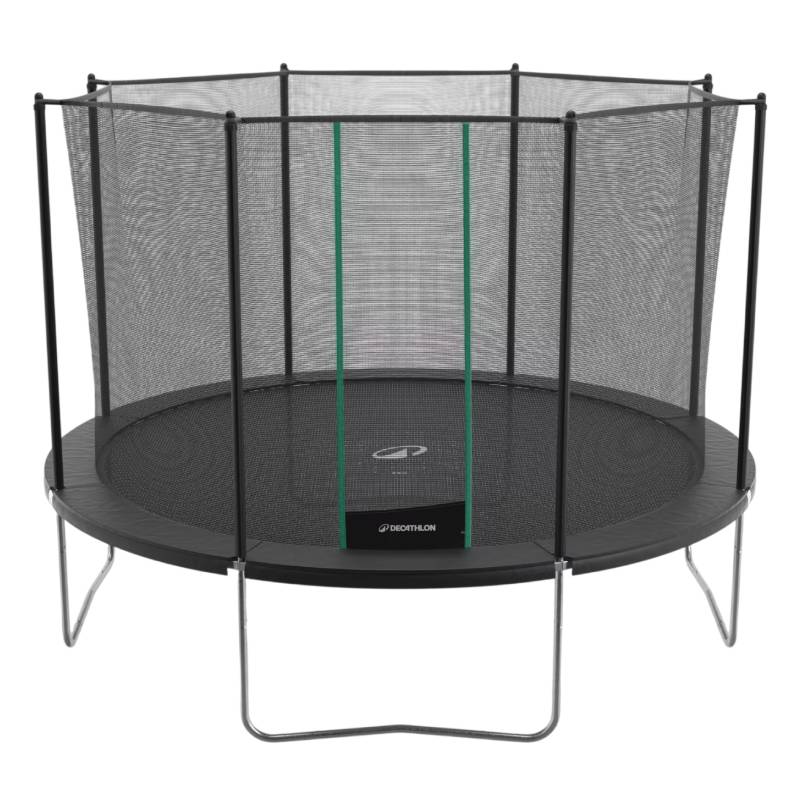 Trampoline 360 DOMYOS avec filet de protection - Noir
