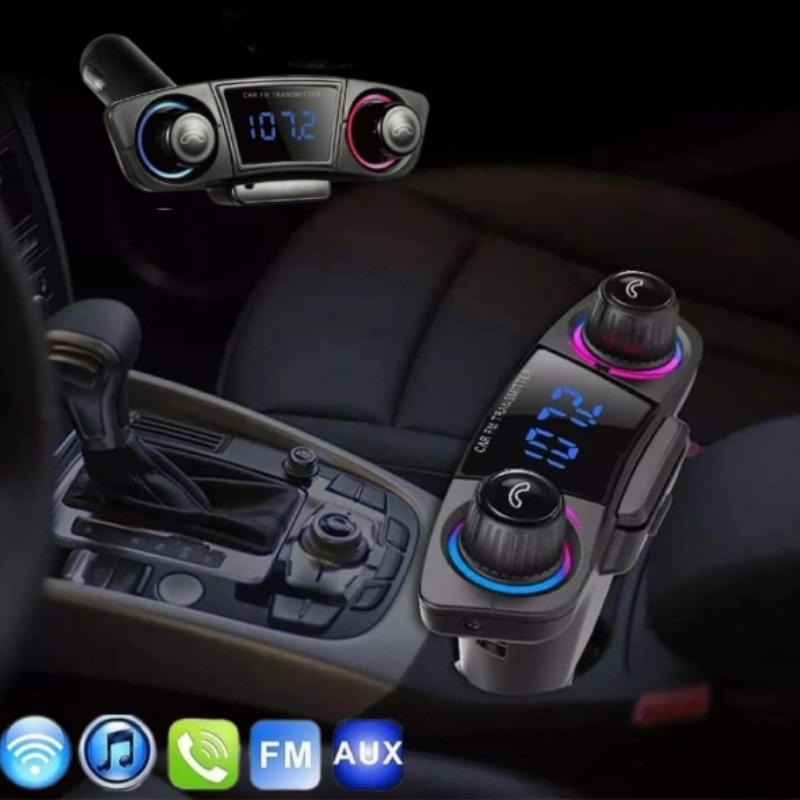 Transmetteur M20 MP3 Bluetooth Multifonction Pour Voiture - Image 4