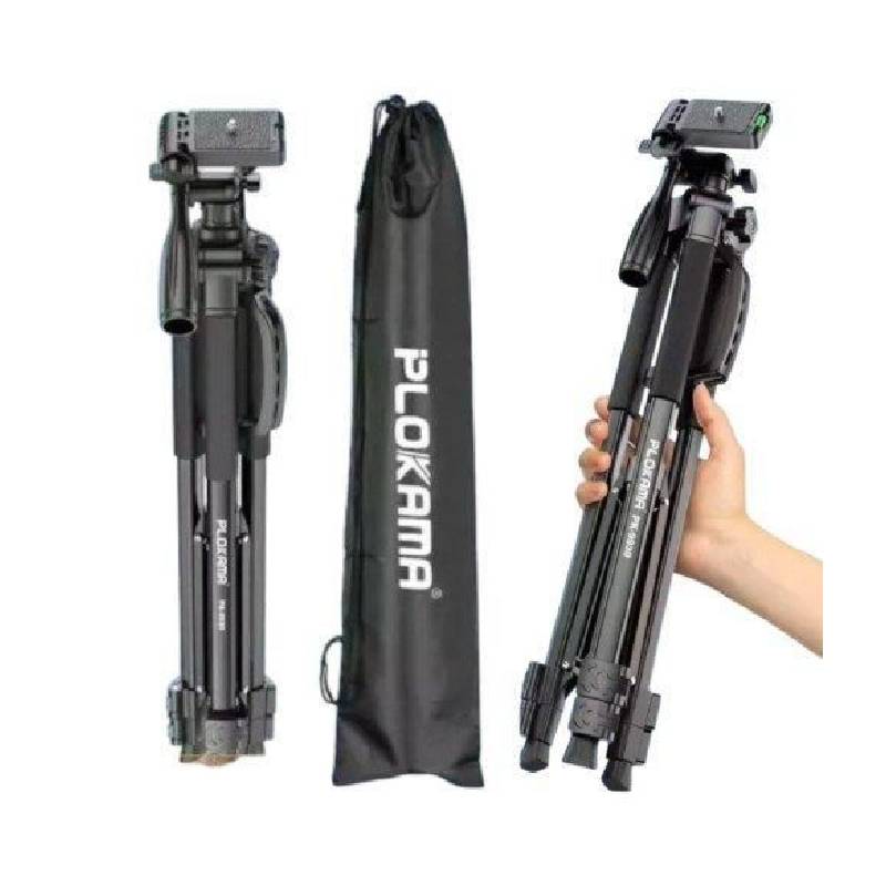 Trépied PLOKAMA PK 9990 180 cm avec Télécommande Bluetooth - Noir - Image 2