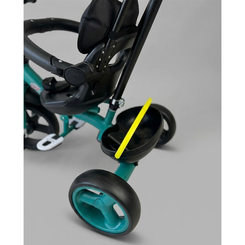 Tricylce Pour Enfant Happy Baby 520L - Vert d'eau - Image 3