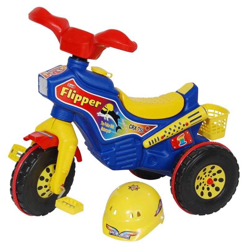 Tricycle SOTUFAB Flipper EJ020 - Bleu & Jaune
