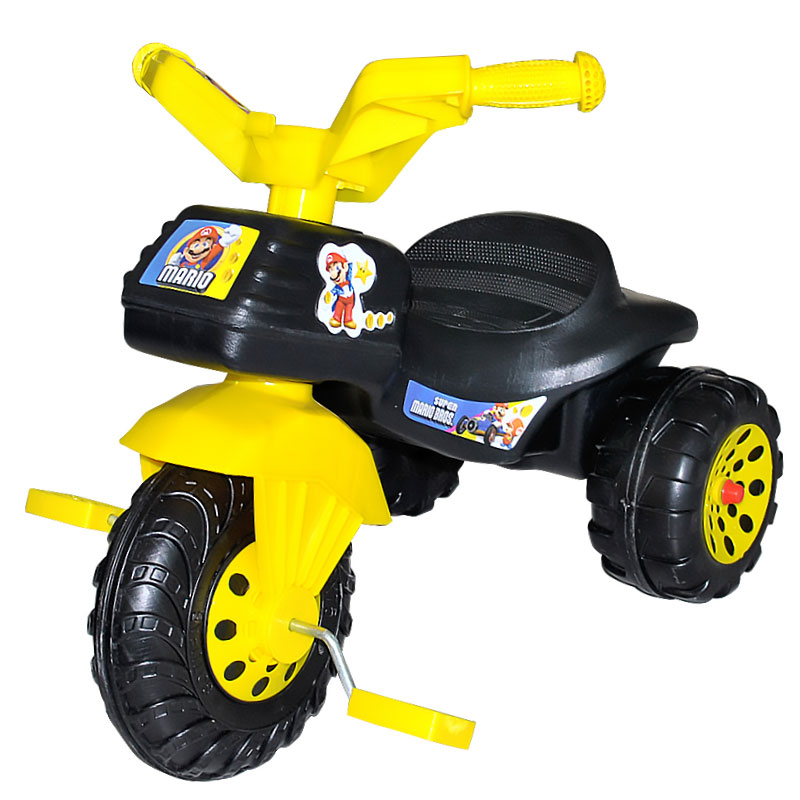 Tricycle SOTUFAB Mario EJ031 - Jaune & Noir