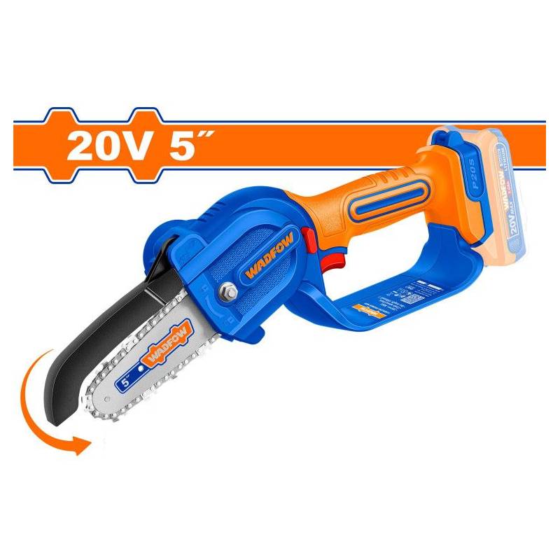 Tronçonneuse à Chaîne Sans Fil WADFOW 20V 5" - WCLP556 - Image 2