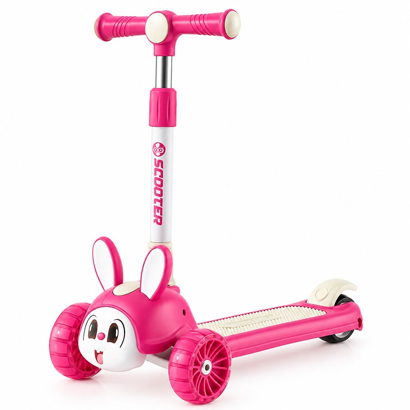 Trottinette SCOOTER Enfant 2639 - 3 Roues - Rose