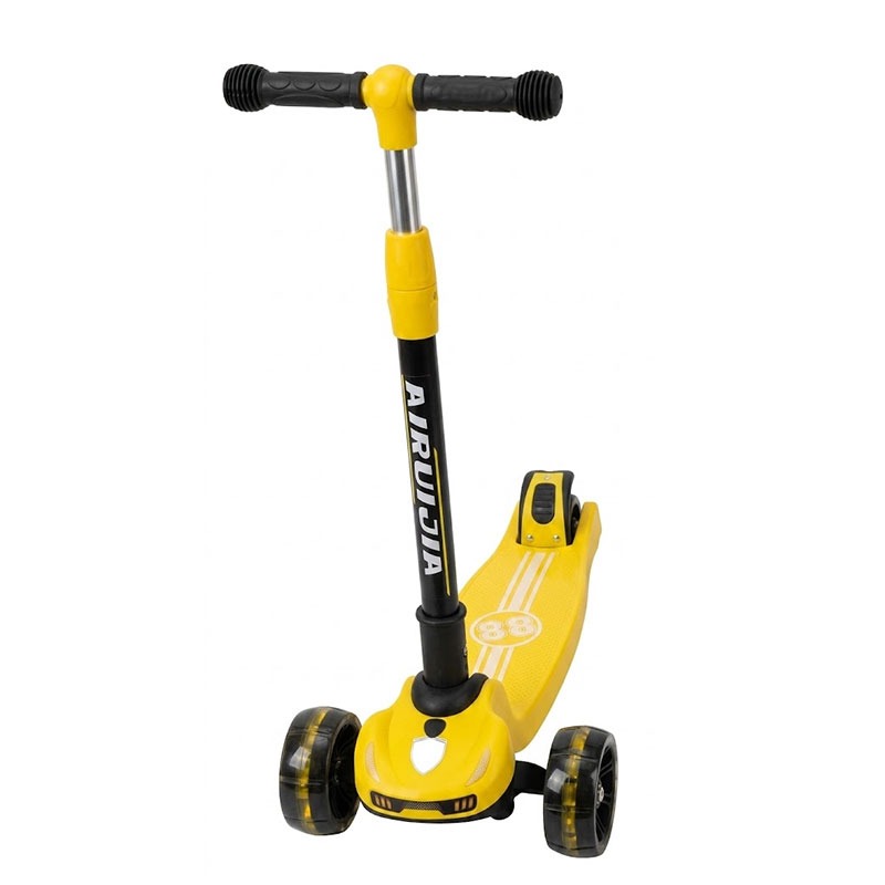 Trottinette Pour Enfant Racing Ferrari ARJ2020 3 Roues - Noir&Jaune