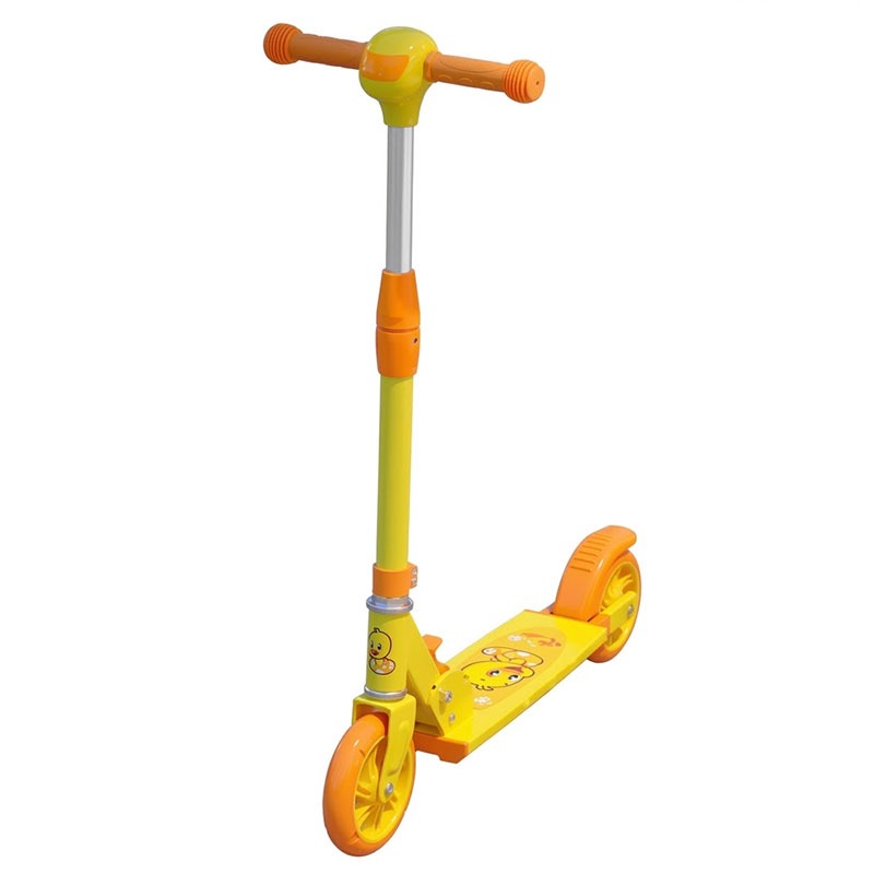 Trottinette Pour Enfant Lumineuse  Lovely Quack N611 - Jaune