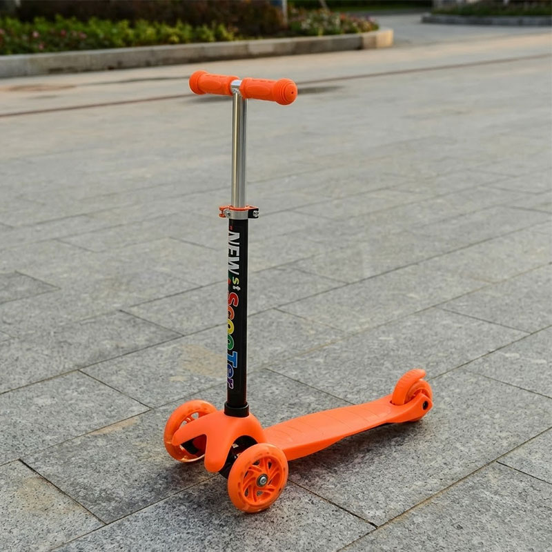 Trottinette Pour Enfant Sport 3 Roues - Orange - Image 2