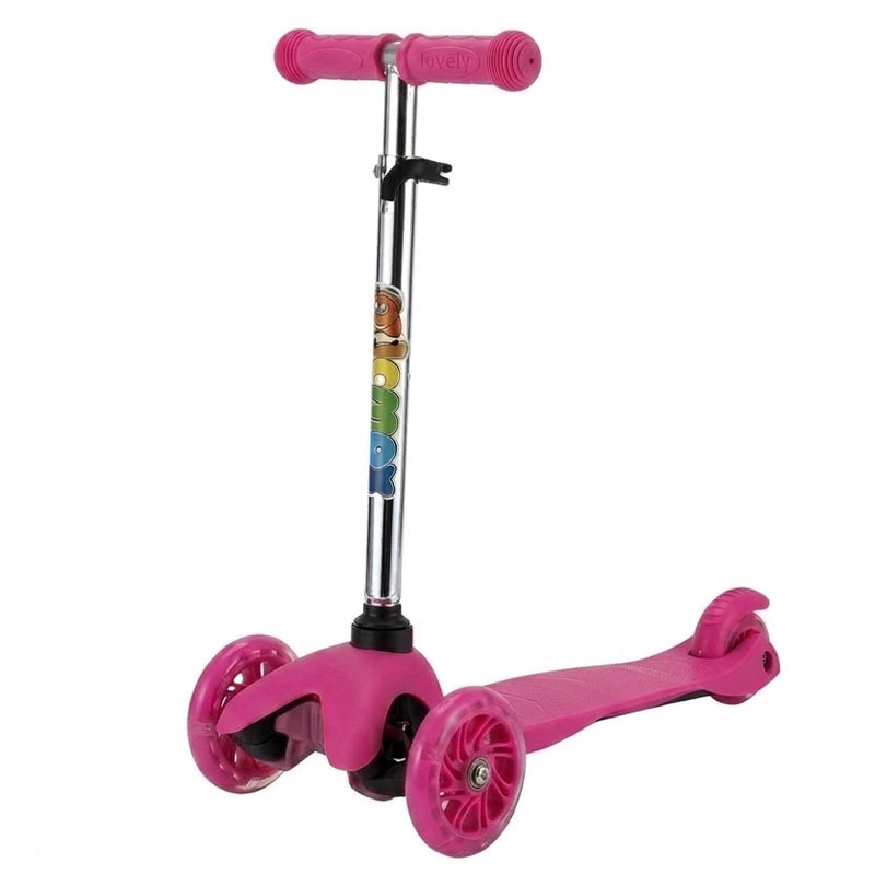Trottinette Pour Enfant Sport 3 Roues - Rose