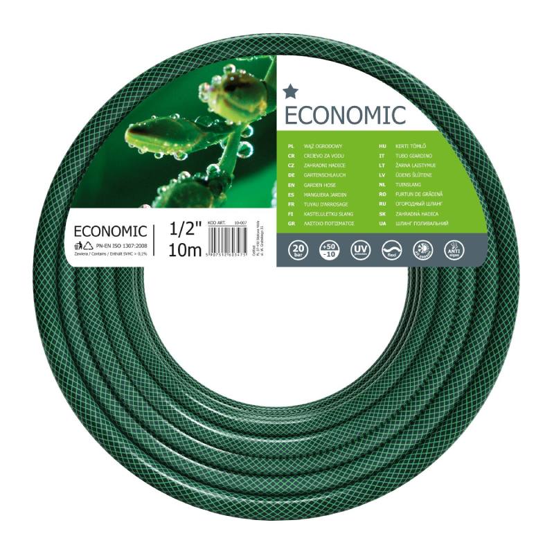 Tuyau d'arrosage CELLFAST Economic 10 m 1/2" - vert