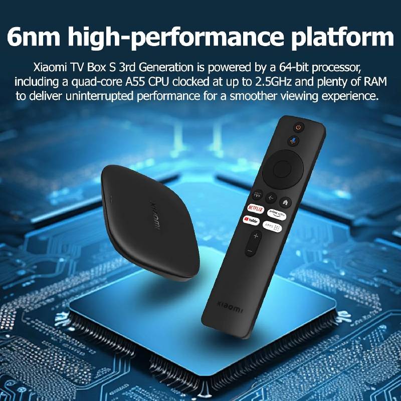 TV Box XIAOMI S 3rd Génération MDZ-32-AA 4K UHD Google TV - Image 4