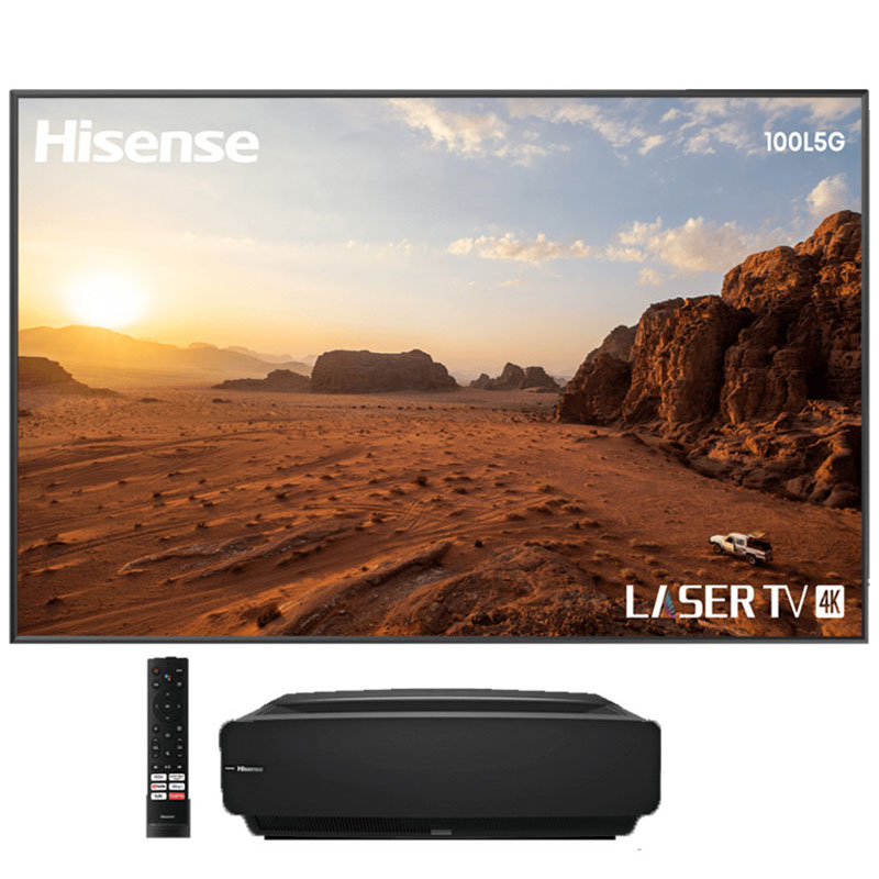 TV Lazer Hisense 100L5GE 100" 4K HDR Smart -Noir, Photo boutique MyTek chez MyTek