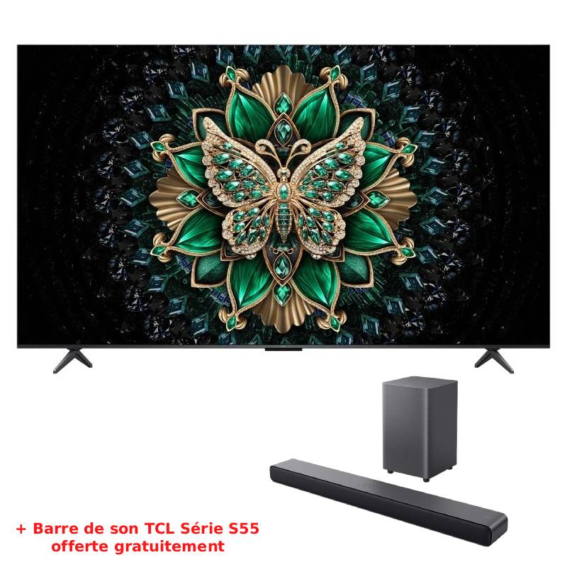 TV TCL 75C6K 75" 4K Ultra HD Mini LED Smart TV Wifi
