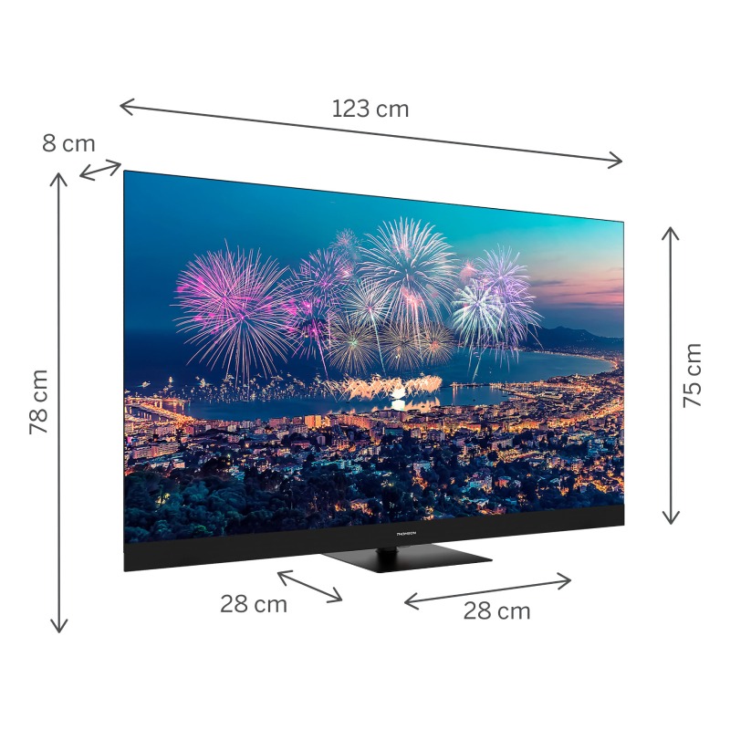 TV THOMSON 55QG6C14 55″ GOOGLE TV QLED PLUS - Noir - Image 5
