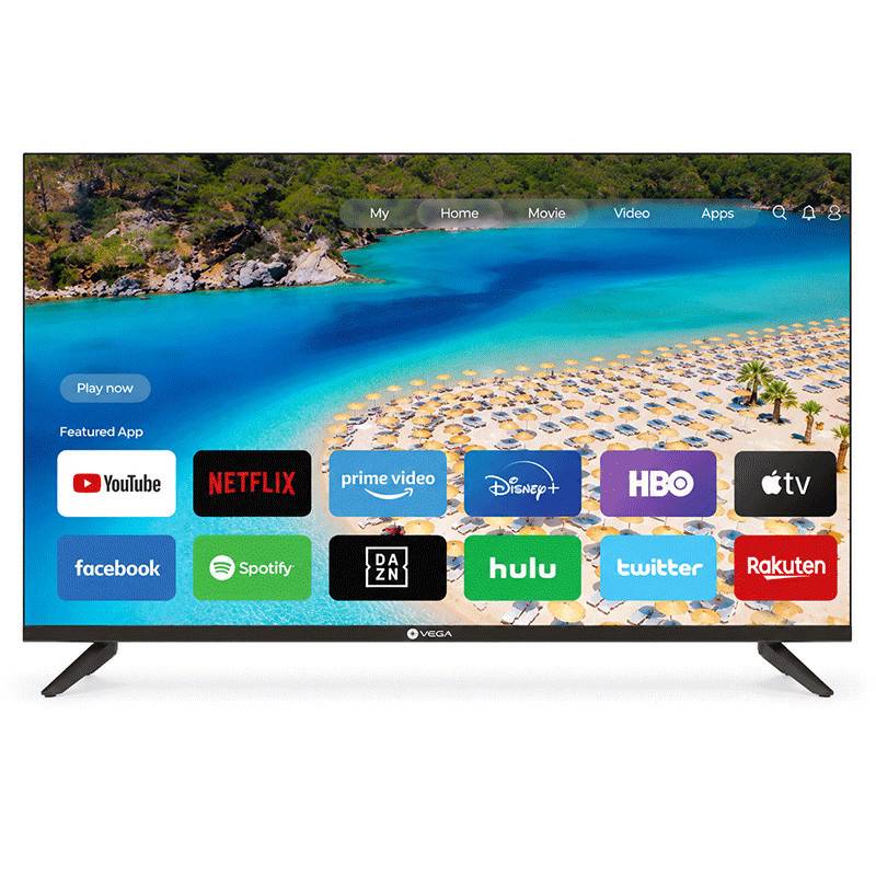 TV VEGA 32" F32F2HBS Android HD Smart TV - Noir