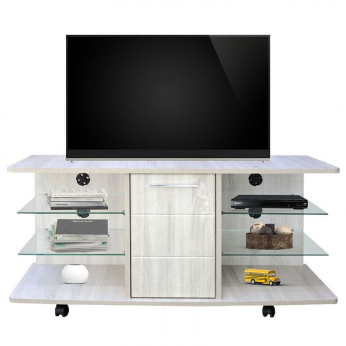 Meuble TV SOTUFAB LCD ARENA - Chêne Brut